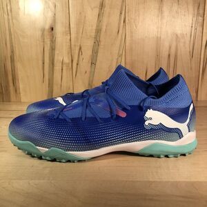 Puma Future 7 Match TT Turf Soccer Shoes Fuzionfit Blue 107937 01 Men’s Sz 11.5